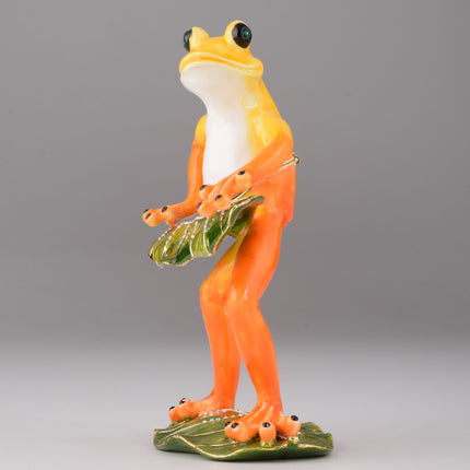 Frog Playing on Keyboards
