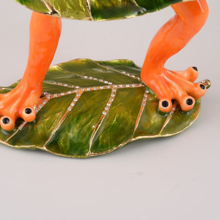 Frog Playing on Keyboards