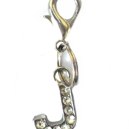 A-Z Crystal Letter Pet Charms