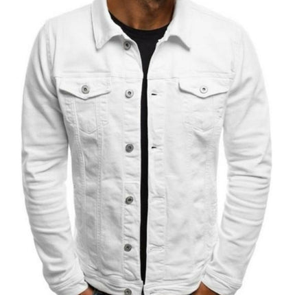 Mens Casual Dual Pocket Jacket