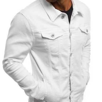 Mens Casual Dual Pocket Jacket