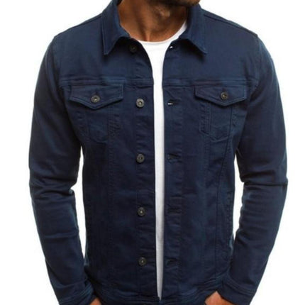 Mens Casual Dual Pocket Jacket