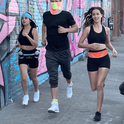 Jolie High-Waisted Athletic Shorts with Hip Pockets