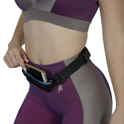 Stride Dual Pocket Running Belt and Travel Fanny Pack for All Outdoor
