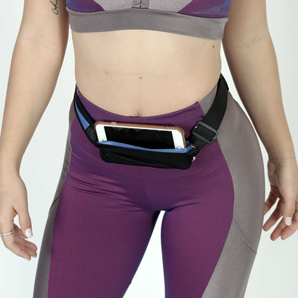 Stride Dual Pocket Running Belt and Travel Fanny Pack for All Outdoor