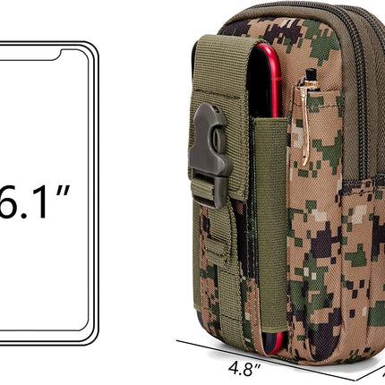 Tactical MOLLE Pouch & Waist Bag for Hiking & Outdoor Activities