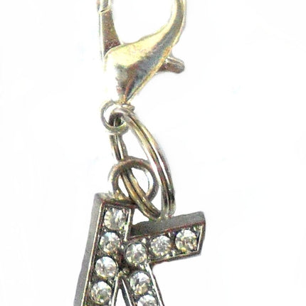 A-Z Crystal Letter Pet Charms