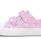 US 1Y / EU32 / White Sole / Kid's Low Tops