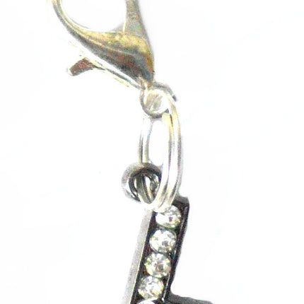 A-Z Crystal Letter Pet Charms