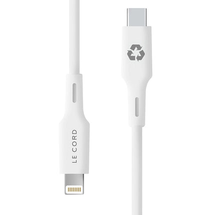 Foggy Snow iPhone Lightning to Type C · 1.2 meter · Made of recycled