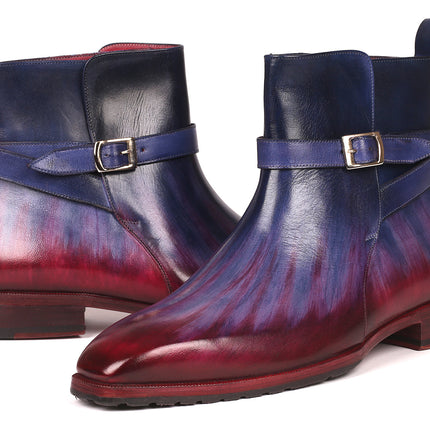 Paul Parkman Men's Multicolor Patina Jodhpur Boots (955MIX32)