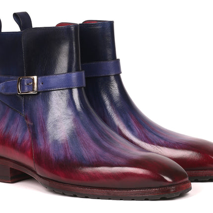 Paul Parkman Men's Multicolor Patina Jodhpur Boots (955MIX32)