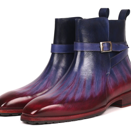 Paul Parkman Men's Multicolor Patina Jodhpur Boots (955MIX32)