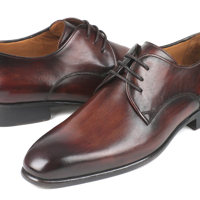 Paul Parkman Antique Brown Derby Shoes (ID#696AT51)