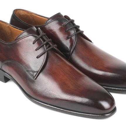 Paul Parkman Antique Brown Derby Shoes (ID#696AT51)