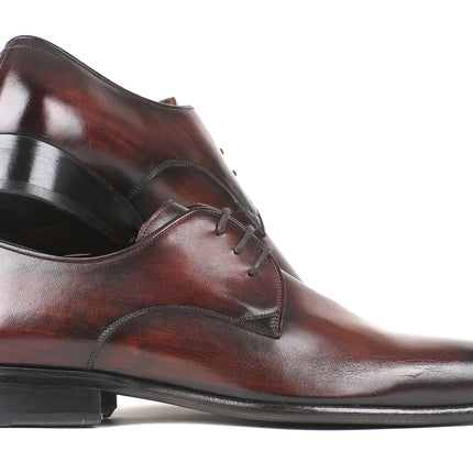 Paul Parkman Antique Brown Derby Shoes (ID#696AT51)