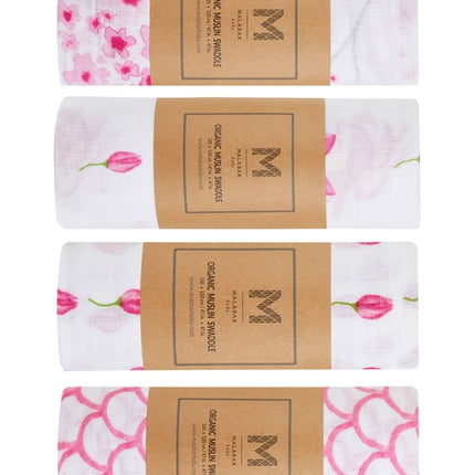 Organic Cotton Muslin Essential Baby Set