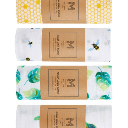 Organic Cotton Muslin Essential Baby Set