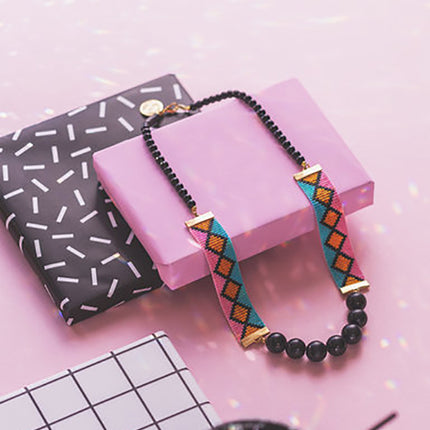 Miami Nights Necklace - Pink