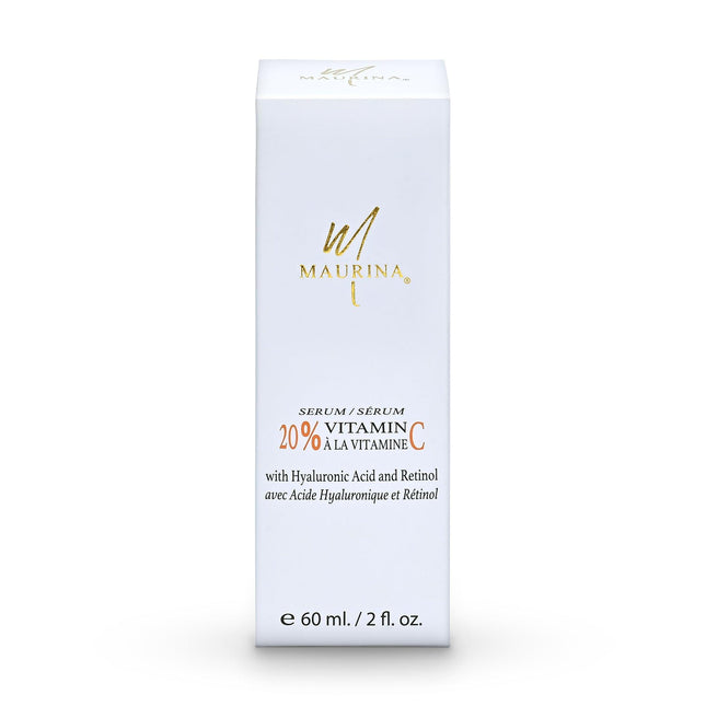 Face Serum -  20% Vitamin C Serum With Hyaluronic Acid And Retinol
