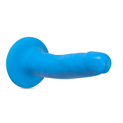 Neo Elite - 6 Inch Silicone Dual Density Dildo Blue or Pink