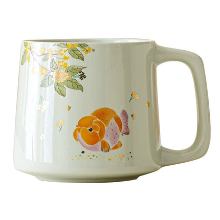 Goldfish Ceramic Mug Series — Gentle Moments, Flowing Warmth
