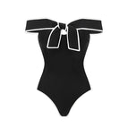 S / Black Tube Top Swimsuit