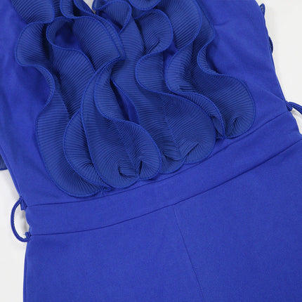Lace up Jumpsuit Casual