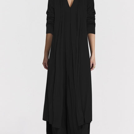 Women's Casual Solid Color And V-neck Cardigan Dress for Women