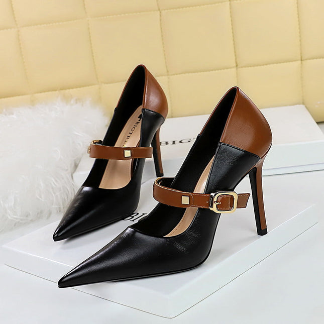 Retro High Heels Women's Stiletto Heel