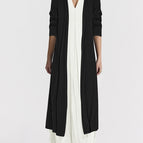 S / Black Coat White Dress