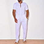 L / White