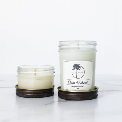 Ocean Driftwood Scent Coconut Wax Candle
