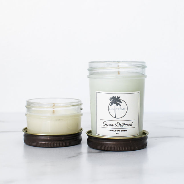 Ocean Driftwood Scent Coconut Wax Candle