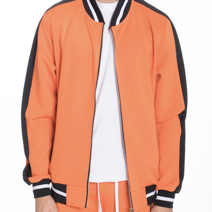 Heavy Weight Solid Track Jacket