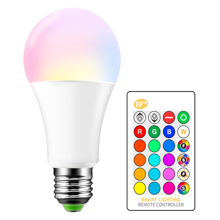 RGBW LED Bulb E27 Color Changing Flash Strobe