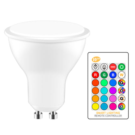 8W RGBW Bulb GU10 Color Changing Atmosphere Lamp