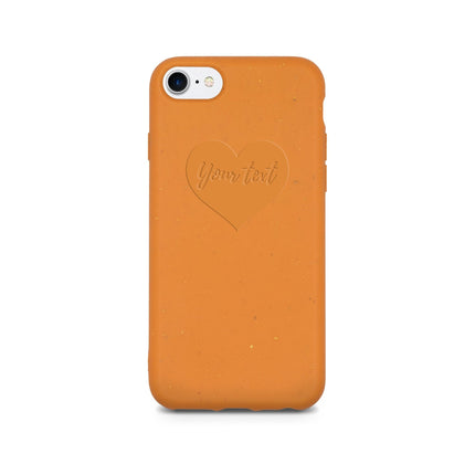 Biodegradable Personalized Phone Case - Orange
