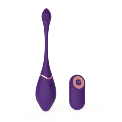 Ovum Rechargeable Silicone Vibrator with Remote Control