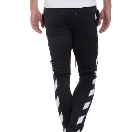 DIAGONAL TRACK PANTS P124
