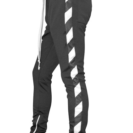 DIAGONAL TRACK PANTS P124