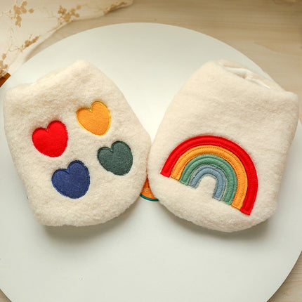 PETCIRCLE New Dog Puppy Clothes Four color Love Rainbow Vest Pet Cat