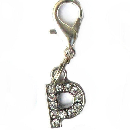 A-Z Crystal Letter Pet Charms