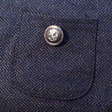 PA Brown Herringbone Dog Coat