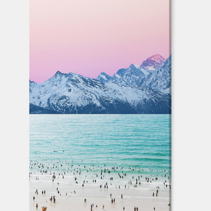Pink Sky 2 Stretched Canvas