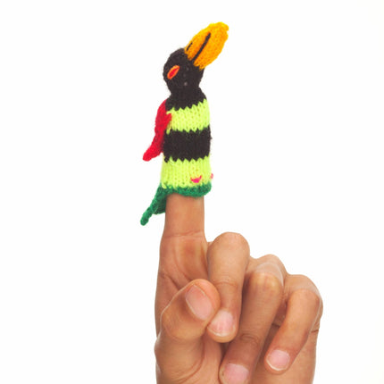 Rainforest Toucan Finger Puppet
