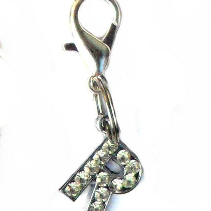 A-Z Crystal Letter Pet Charms