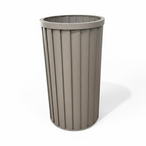 Round Strata Column Planters - Large
