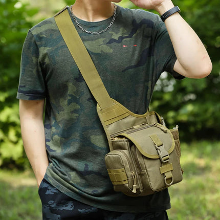 Tactical Shoulder Bag Army Military Crossbody Sling Bag Men's Outdoor