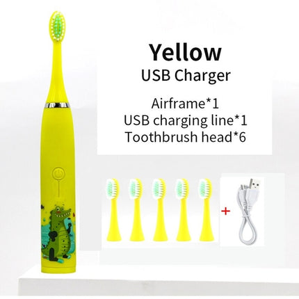 Sonic Toothbrush Electric for Kids Tooth Brush Children IPX6